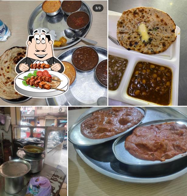 Food at Sai Vaishno Dhaba