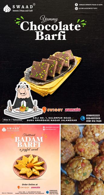 Food at Swaad Sweets Pizza and Cafe
