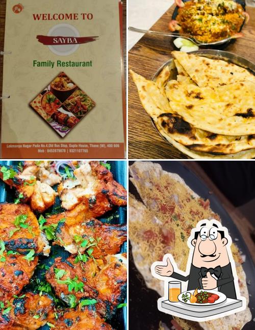 Meals at Sayba Family Restaurant & Bar
