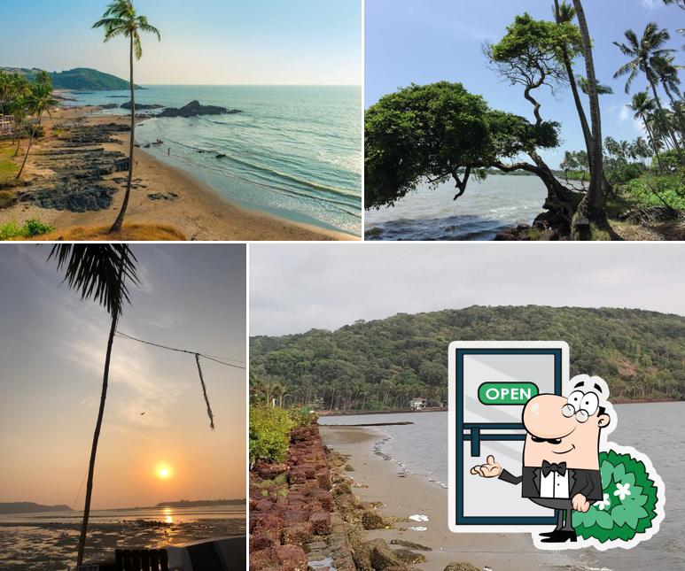 Enjoy the view at the outside area of Uddo Life Sunset Bar & Kitchen