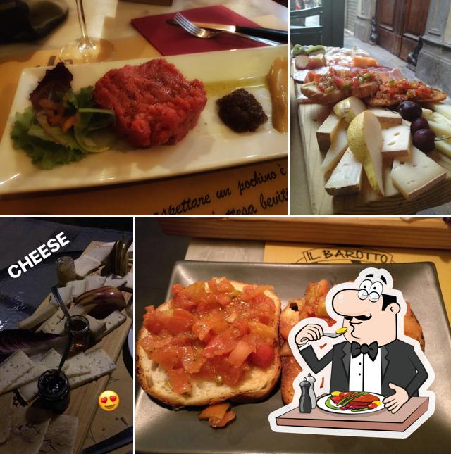 Platti al Il Barotto Taglieria