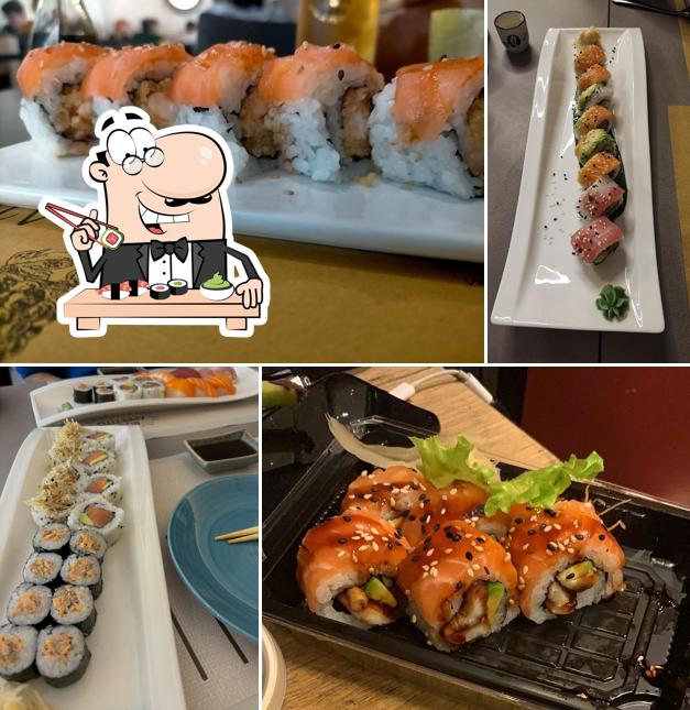 Il sushi è il cibo tradizionale della cucina giapponese