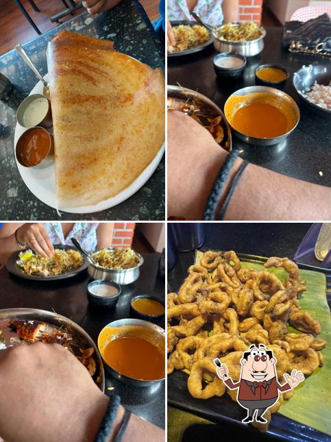 Food at Prameela Restaurant