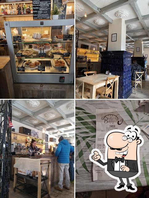 Gli interni di Birdy Bakery
