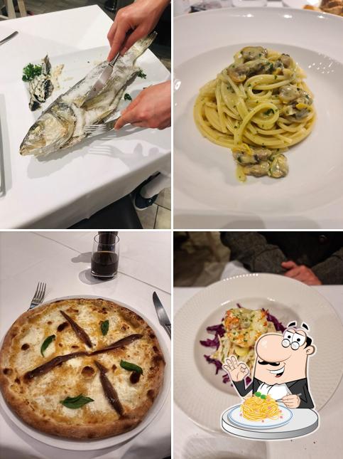 Spaghetti alla carbonara al Gallo Rosso