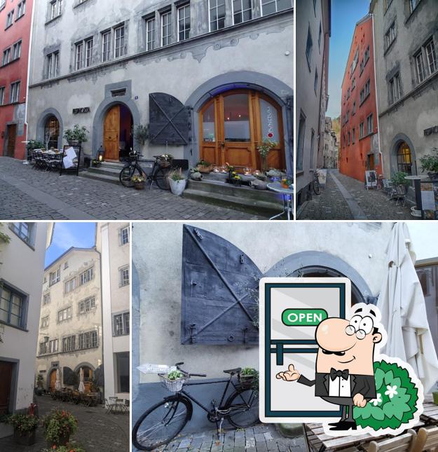 Gli esterni di Haus Pestalozza