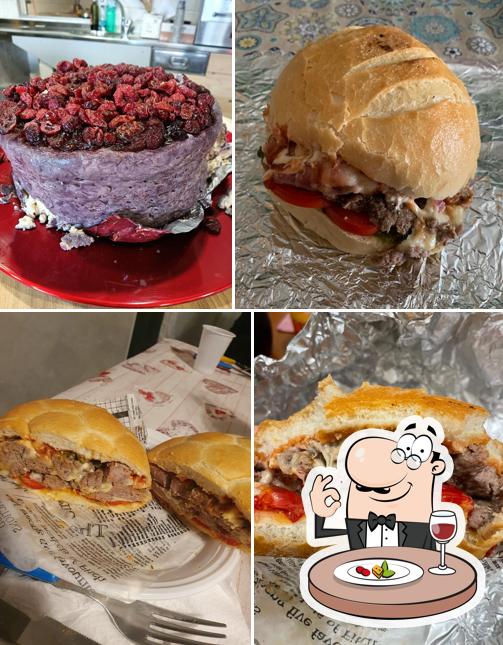 Panino con maiale stirato al La Casetta