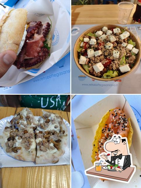 Panino con maiale stirato al Retrobottega - Fast Food Creativo