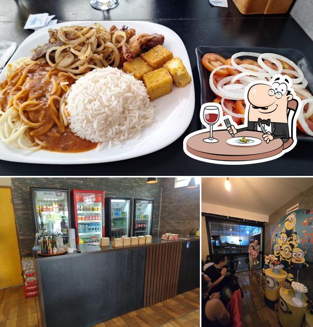 A Sabor na Brasa se destaca pelo comida e interior
