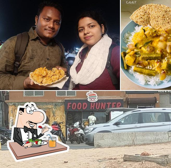 Among various things one can find food and exterior at Food Hunter