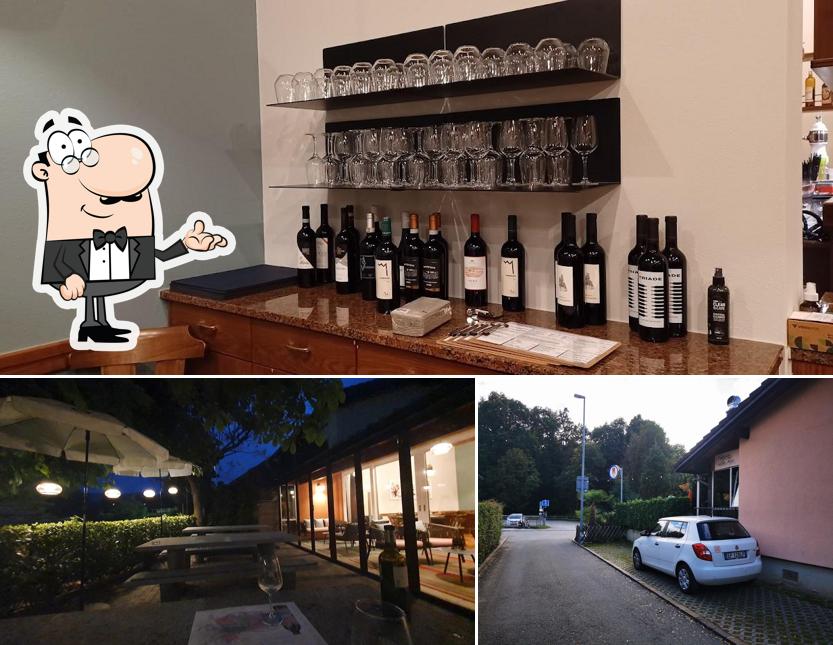 Osteria La Foce si caratterizza per la interni e esterno