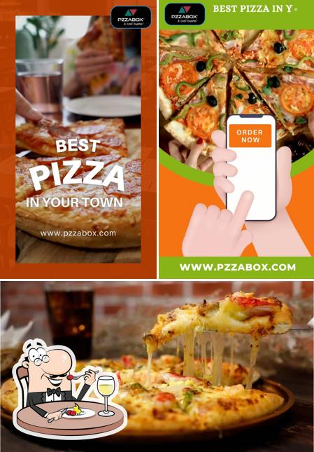 Food at PZZABOX
