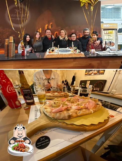 Cibo al Pizzeria Pinseria Mamma Mia