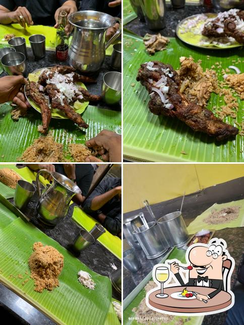 Food at BHR biriyani House