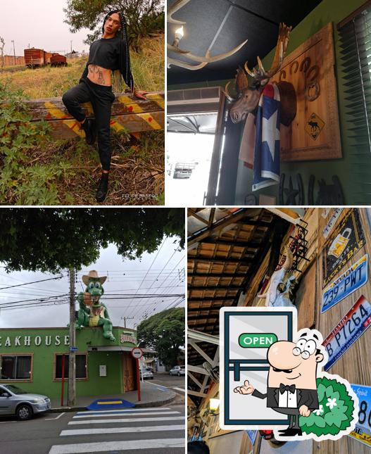 O exterior do Billy's BBQ