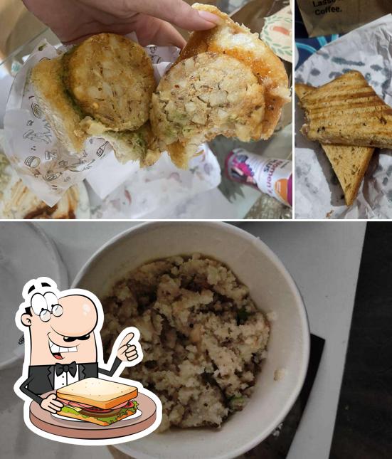 Grilled cheese sandwich at Chai Point