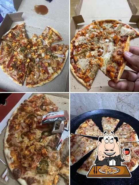 Pick pizza at Day Break Cafe