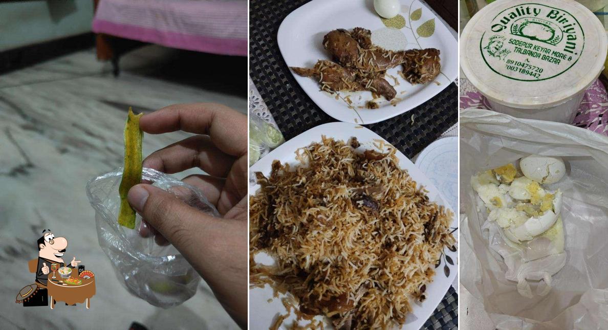 Meals at Quality Biriyani