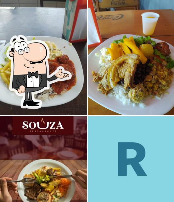 O interior do Restaurante Souza