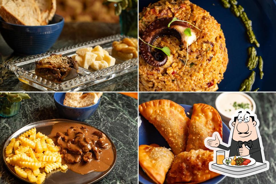 Platos en Tzá Restaurante