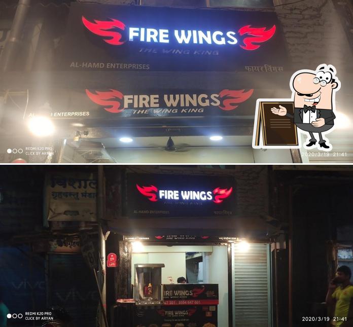Enjoy the view outside Fire Wings