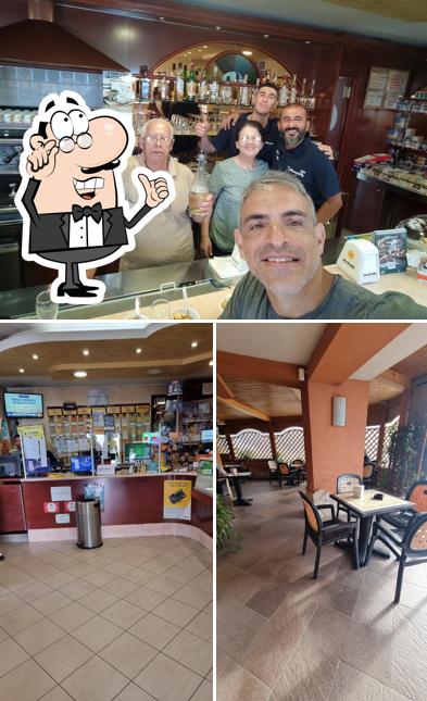 Gli interni di Bar ChianelloTabaccheriaRicevitoria