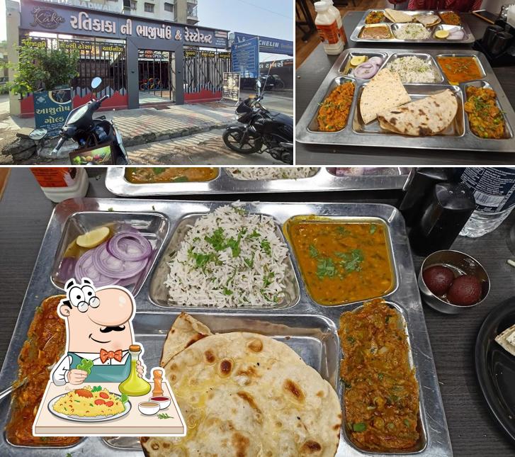 Among different things one can find food and exterior at Ratikaka Ni Bhajipav & Restaurant Pavbhaji Punjabi Restaurant Dosa