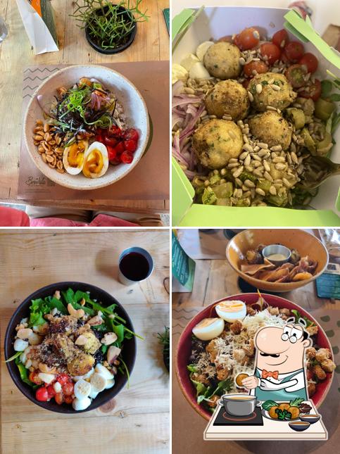 Falafels em Bom Bowls