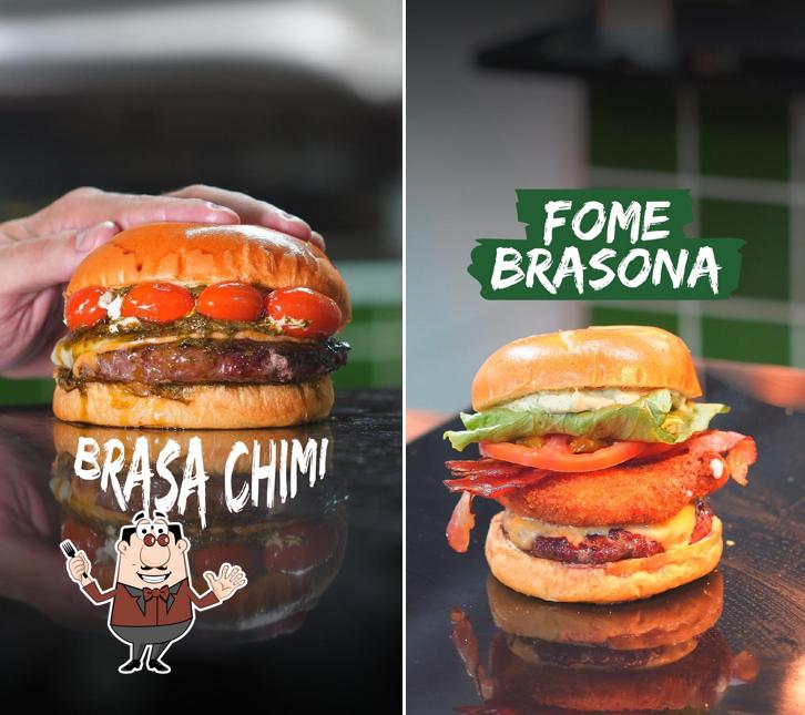 Comida em Brasa Burguer Hamburgueria Suzano