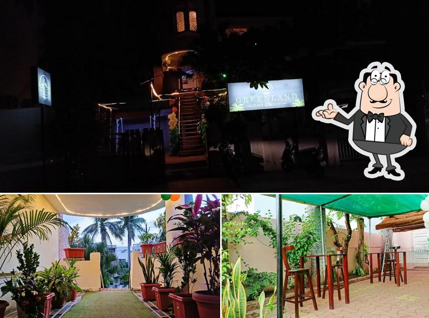 The interior of Greenland Cafe and Resto