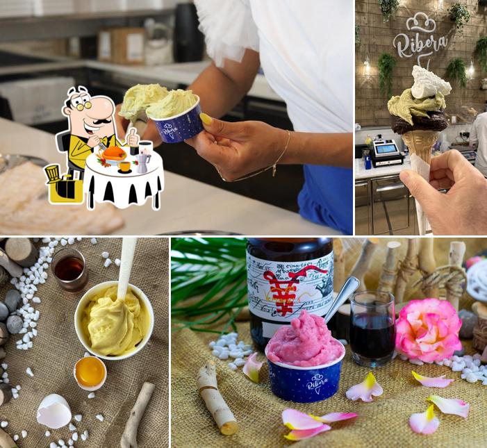 Cibo al Ribera Gelato - Arte e semplicità