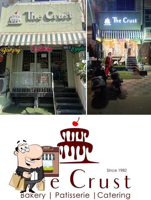 The exterior of The Crust