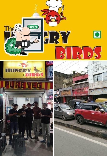 The exterior of The hungry birds