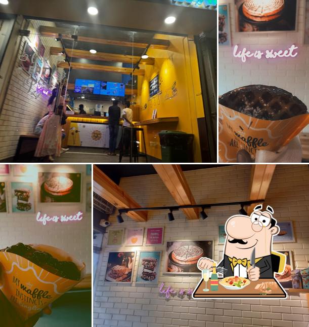 Food at The Belgian Waffle Co