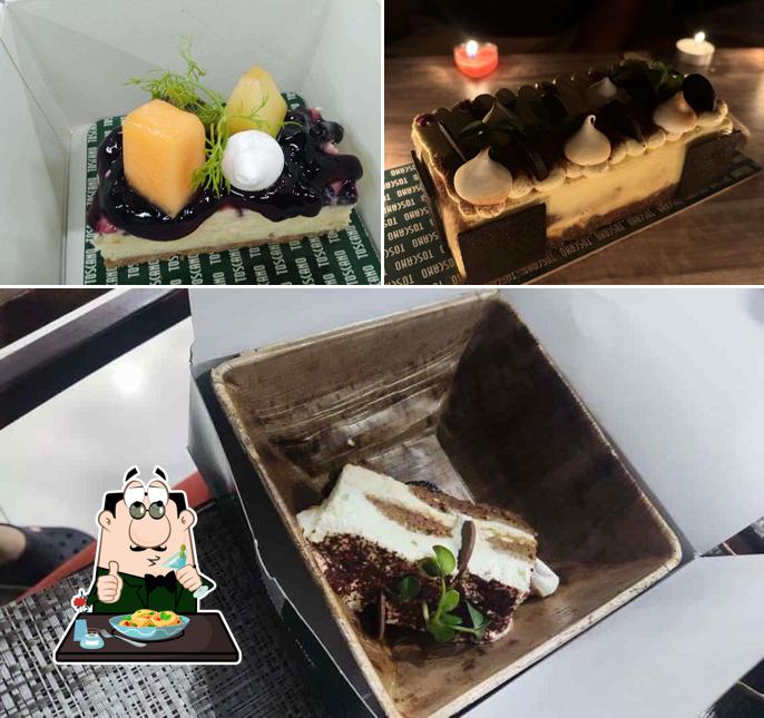 Food at Toscano's Crafted Cakes & Desserts