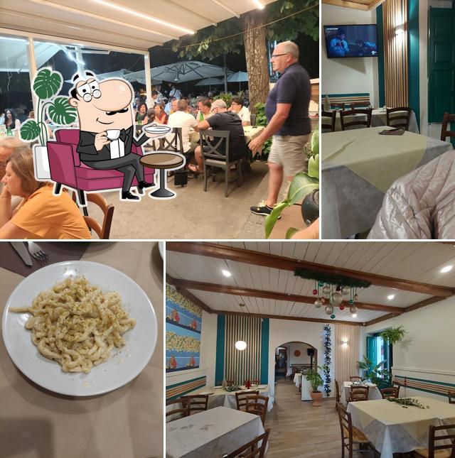 Gli interni di Trattoria Nonna Vita