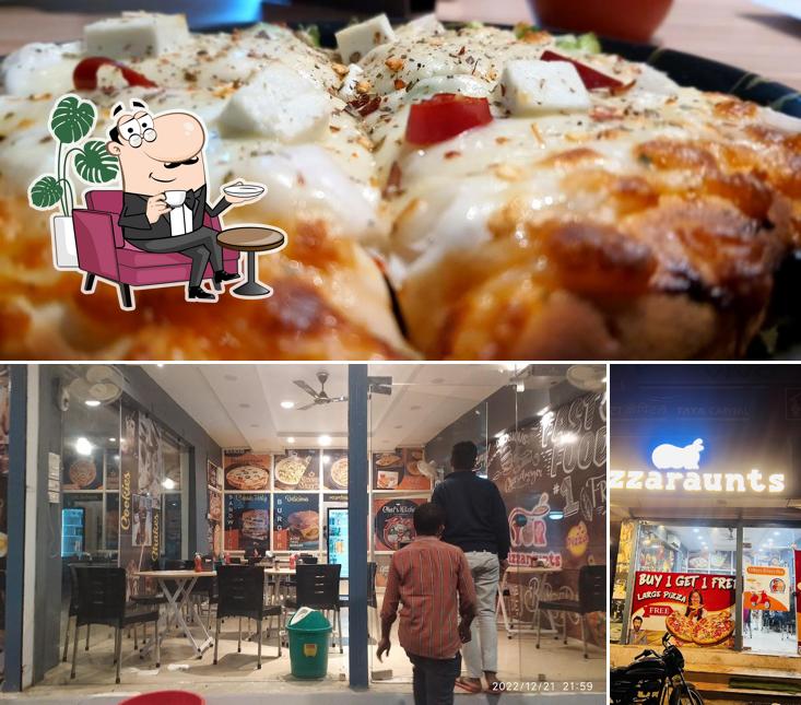 The interior of YOR PIZZARAUNTS