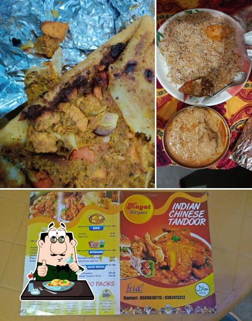 Meals at Hayat Biryani House