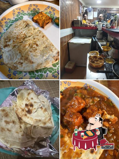 Waffles at North Chappathies Veg Restaurant