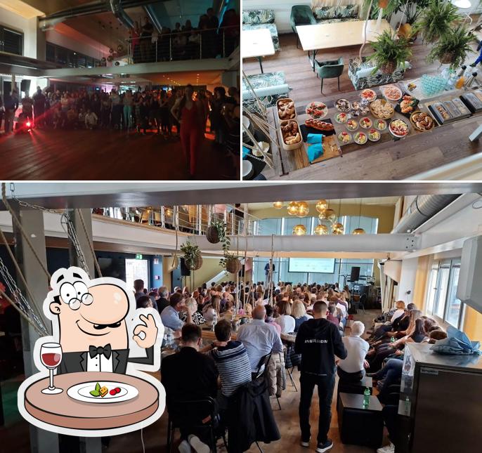 Tra le diverse cose da Pearl Events Winterthur si possono trovare la cibo e esterno