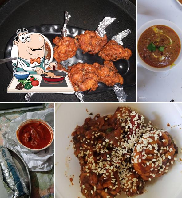Chicken curry at Brahmaputra Clouds