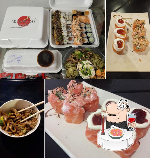 Tartar de atum em Kampai Sushi