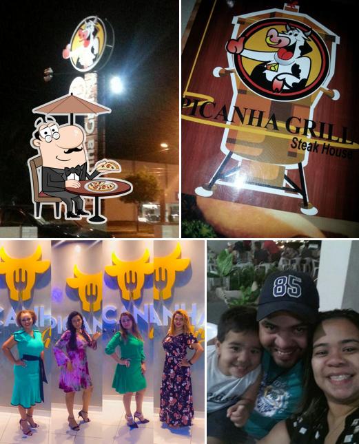 O exterior do Picanha e Pizza Grill Steak House