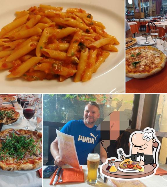 A Ristorante Pizzeria L'Amalfitana Bologna, puoi assaggiare una bella pizza