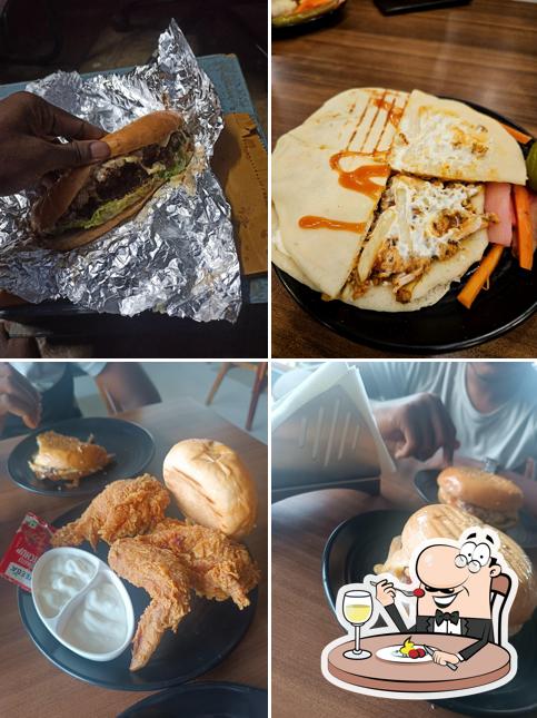 Food at The Burger Town