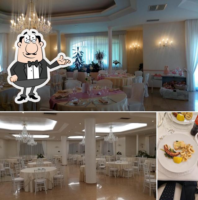 Gli interni di Villa La Collinetta