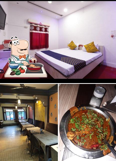 Chicken curry at Hotel Delhi Darbar