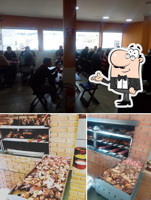 O interior do RESTAURANTE DO VAQUEIRO