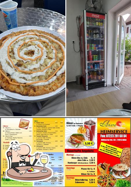 Arians Pizza kebab