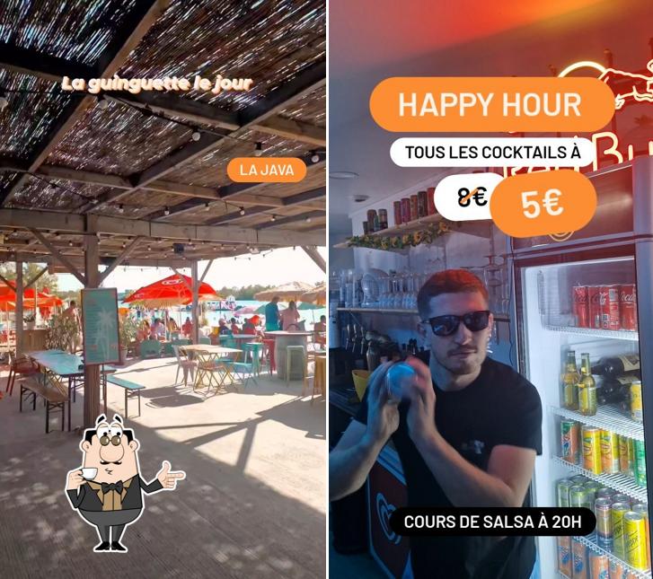 Profitez d'une boisson à Guinguette La Java